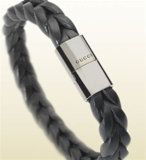 gucci woven leather bracelet|Gucci bracelets for women gold.